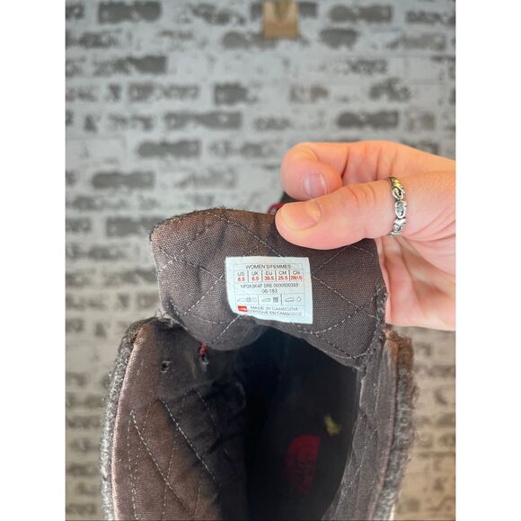The North Face | women felt brown lace up boots - Picture 2 of 8